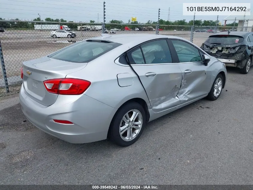 2018 Chevrolet Cruze Lt Auto VIN: 1G1BE5SM0J7164292 Lot: 39549242