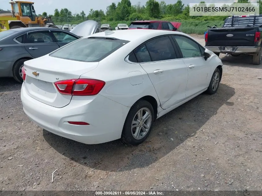 2018 Chevrolet Cruze Lt Auto VIN: 1G1BE5SM5J7102466 Lot: 39562611