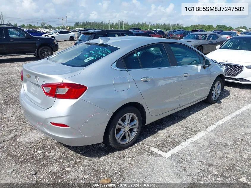 1G1BE5SM8J7247582 2018 Chevrolet Cruze Lt Auto