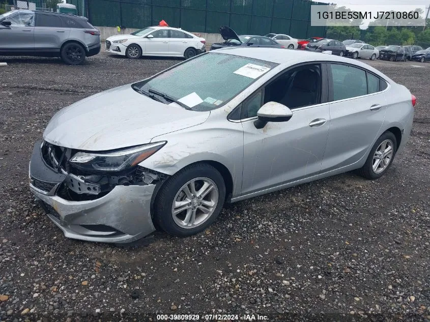 2018 Chevrolet Cruze Lt Auto VIN: 1G1BE5SM1J7210860 Lot: 39809929