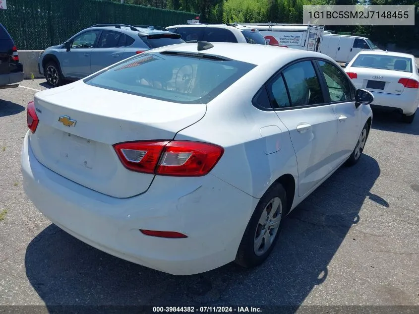 1G1BC5SM2J7148455 2018 Chevrolet Cruze Ls Auto