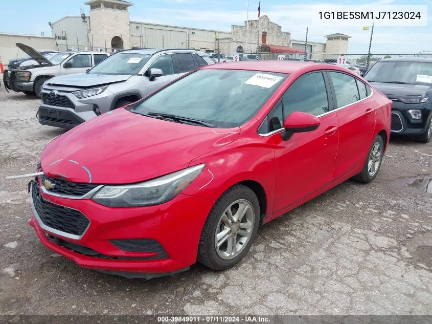 2018 Chevrolet Cruze Lt Auto VIN: 1G1BE5SM1J7123024 Lot: 39849011