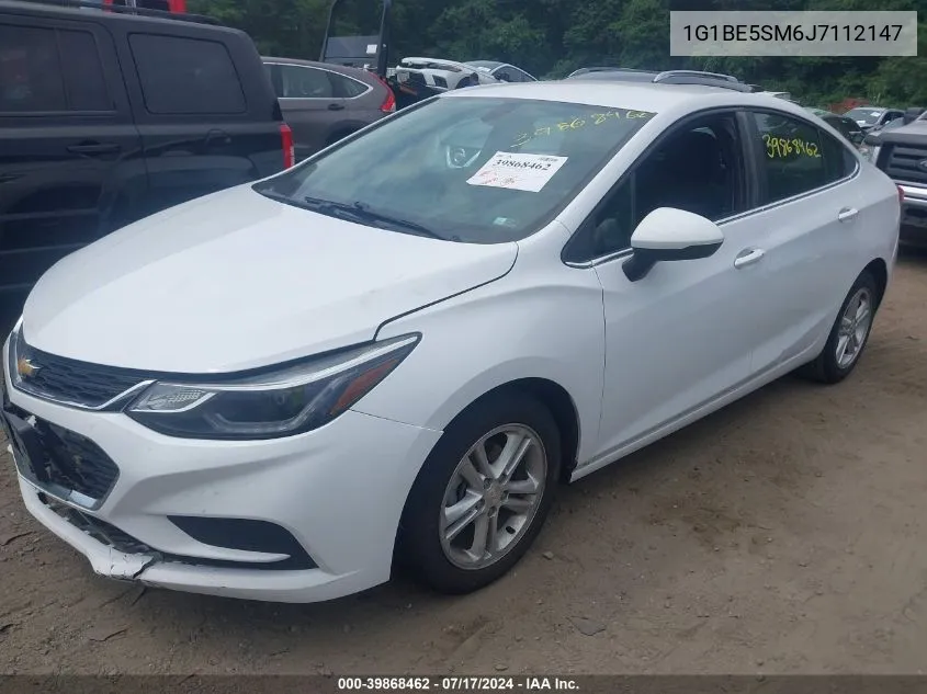 2018 Chevrolet Cruze Lt Auto VIN: 1G1BE5SM6J7112147 Lot: 39868462