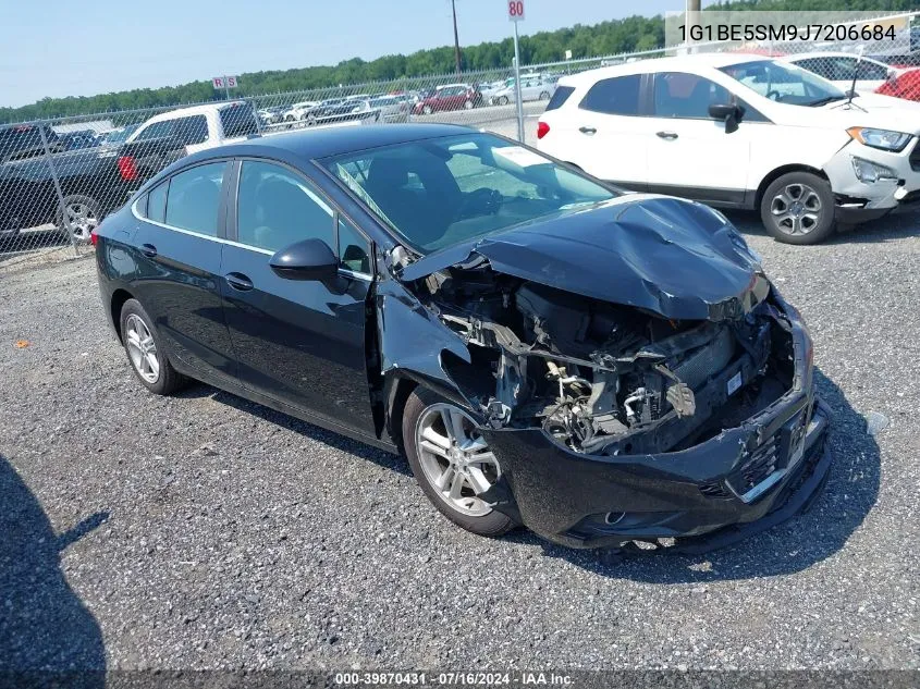 2018 Chevrolet Cruze Lt Auto VIN: 1G1BE5SM9J7206684 Lot: 39870431