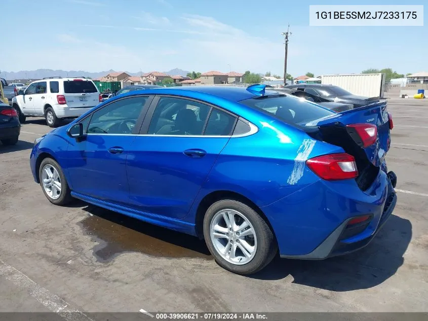 1G1BE5SM2J7233175 2018 Chevrolet Cruze Lt Auto