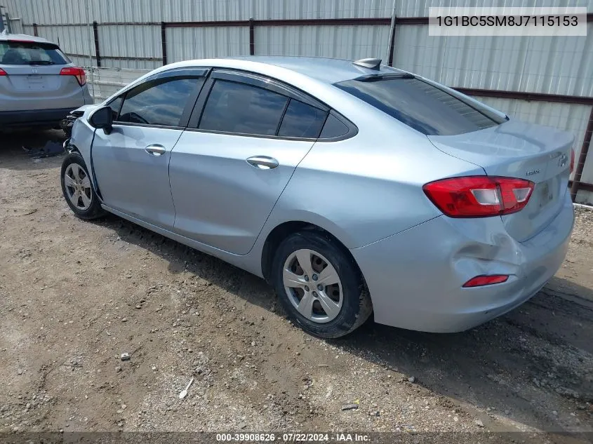 1G1BC5SM8J7115153 2018 Chevrolet Cruze Ls Auto