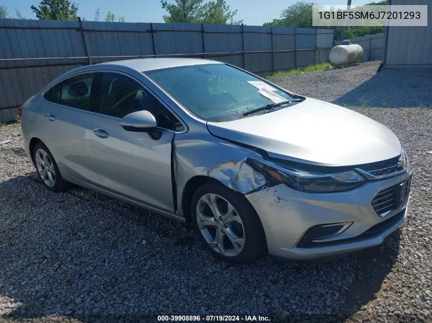 1G1BF5SM6J7201293 2018 Chevrolet Cruze Premier Auto