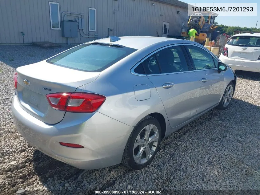 1G1BF5SM6J7201293 2018 Chevrolet Cruze Premier Auto