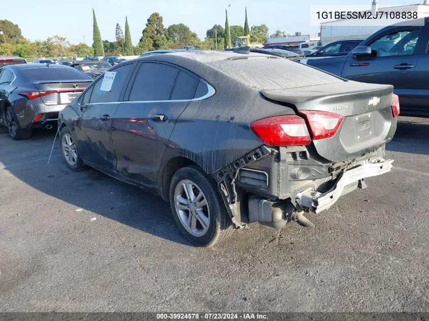 2018 Chevrolet Cruze Lt Auto VIN: 1G1BE5SM2J7108838 Lot: 39924578