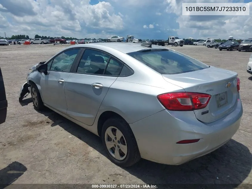 1G1BC5SM7J7233310 2018 Chevrolet Cruze Ls Auto