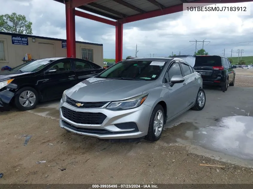 2018 Chevrolet Cruze Lt Auto VIN: 1G1BE5SM0J7183912 Lot: 39935495