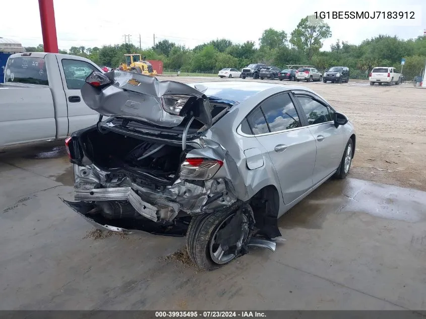 1G1BE5SM0J7183912 2018 Chevrolet Cruze Lt Auto