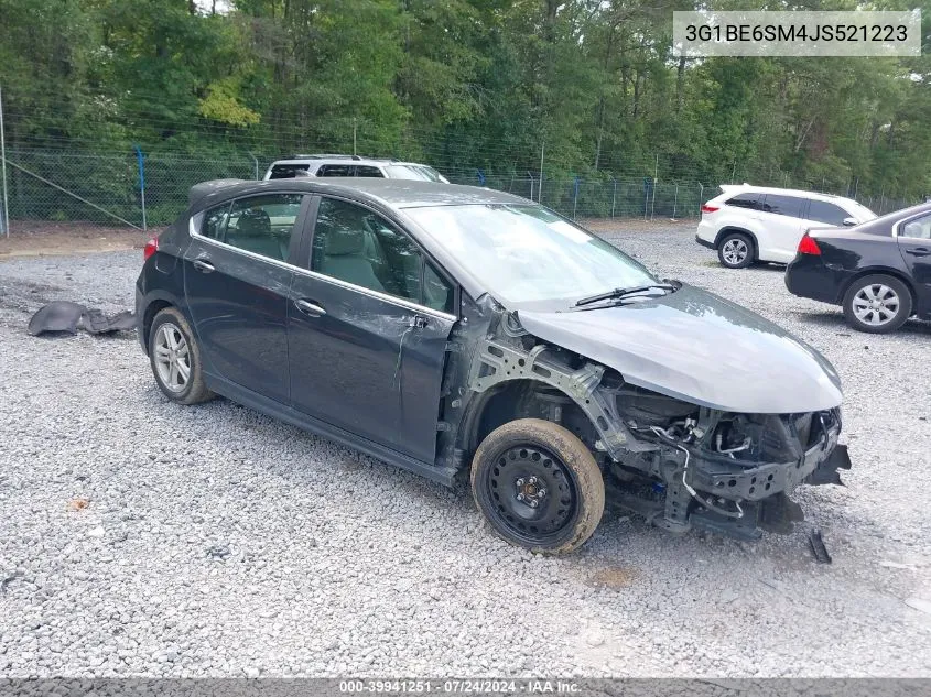 2018 Chevrolet Cruze Lt Auto VIN: 3G1BE6SM4JS521223 Lot: 39941251