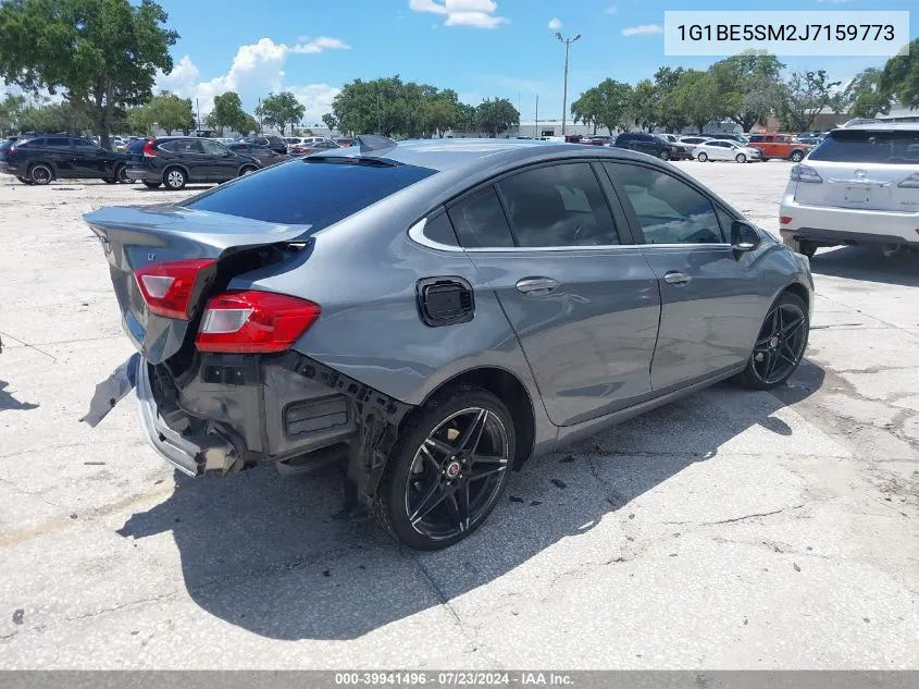 2018 Chevrolet Cruze Lt Auto VIN: 1G1BE5SM2J7159773 Lot: 39941496