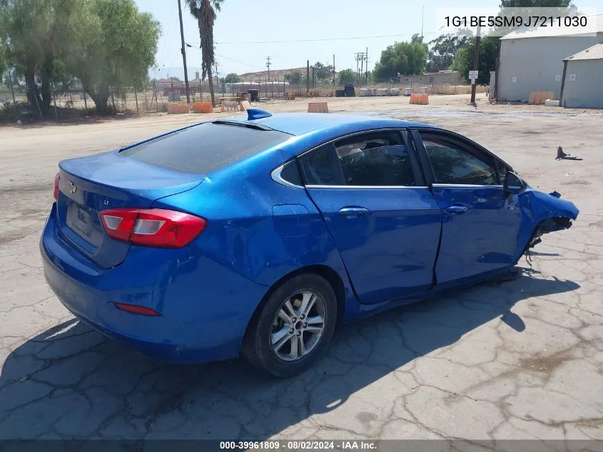 2018 Chevrolet Cruze Lt Auto VIN: 1G1BE5SM9J7211030 Lot: 39961809