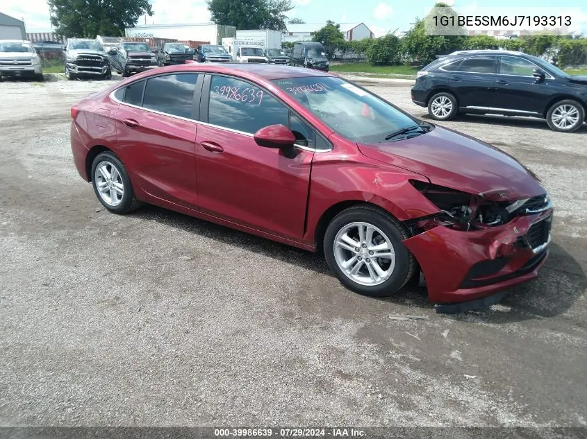 1G1BE5SM6J7193313 2018 Chevrolet Cruze Lt Auto