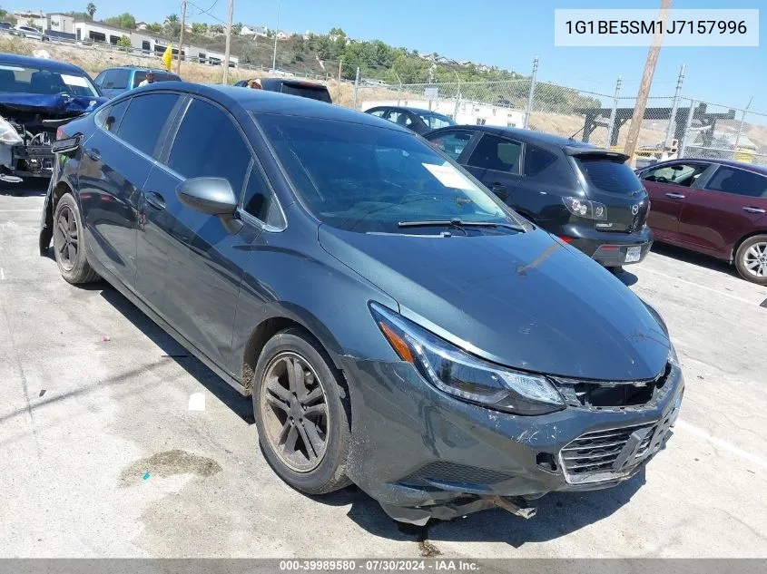 1G1BE5SM1J7157996 2018 Chevrolet Cruze Lt Auto