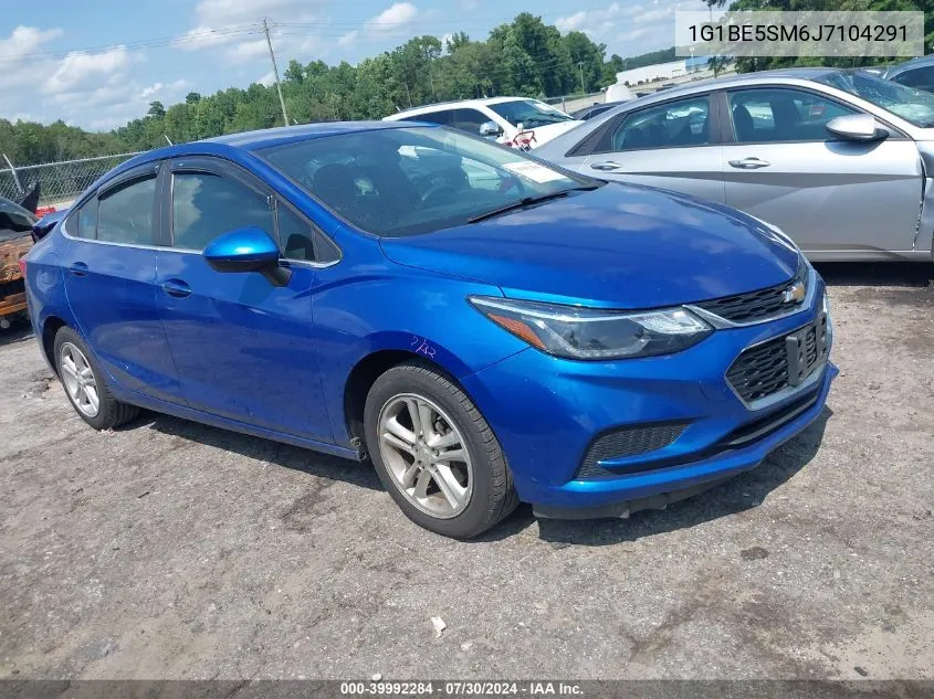 2018 Chevrolet Cruze Lt Auto VIN: 1G1BE5SM6J7104291 Lot: 39992284