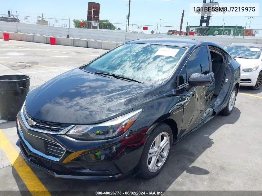 2018 Chevrolet Cruze Lt Auto VIN: 1G1BE5SM8J7219975 Lot: 40026773