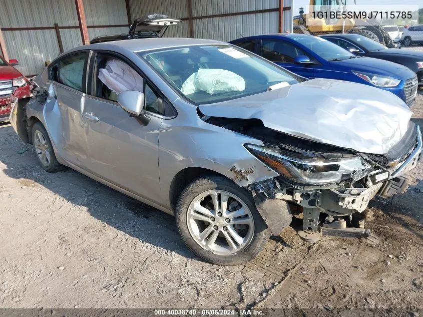 1G1BE5SM9J7115785 2018 Chevrolet Cruze Lt Auto