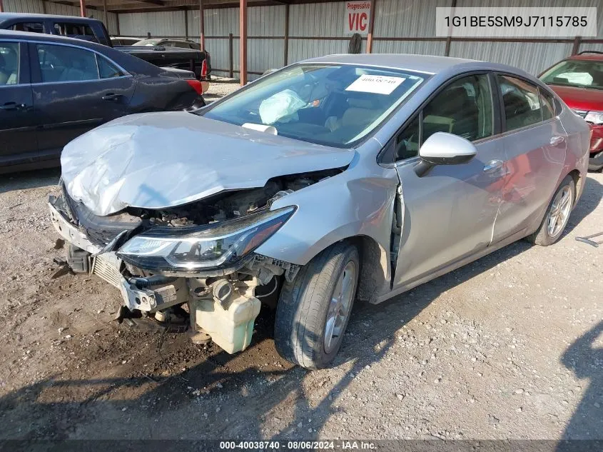 1G1BE5SM9J7115785 2018 Chevrolet Cruze Lt Auto