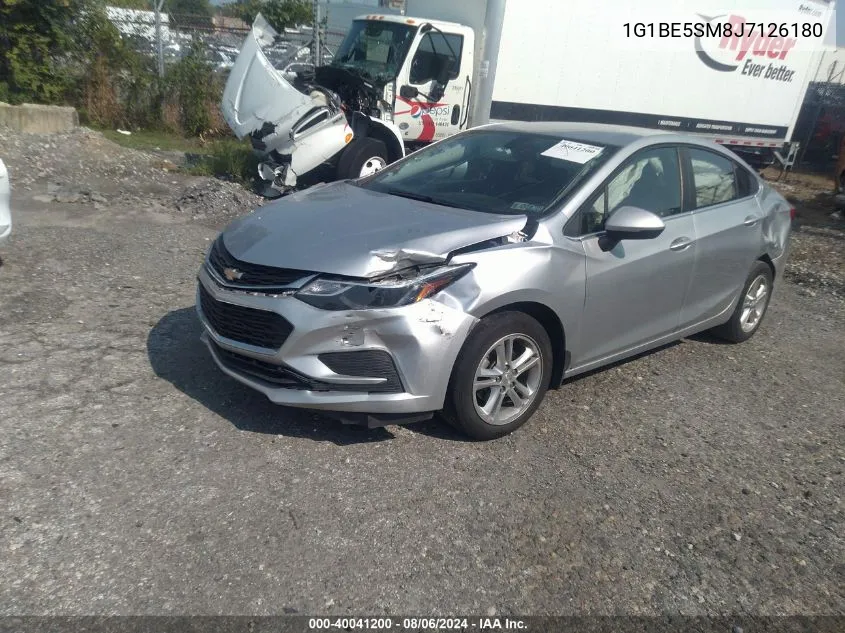 2018 Chevrolet Cruze Lt Auto VIN: 1G1BE5SM8J7126180 Lot: 40041200