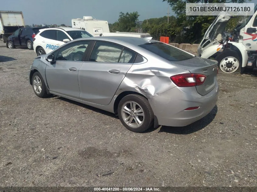 1G1BE5SM8J7126180 2018 Chevrolet Cruze Lt Auto