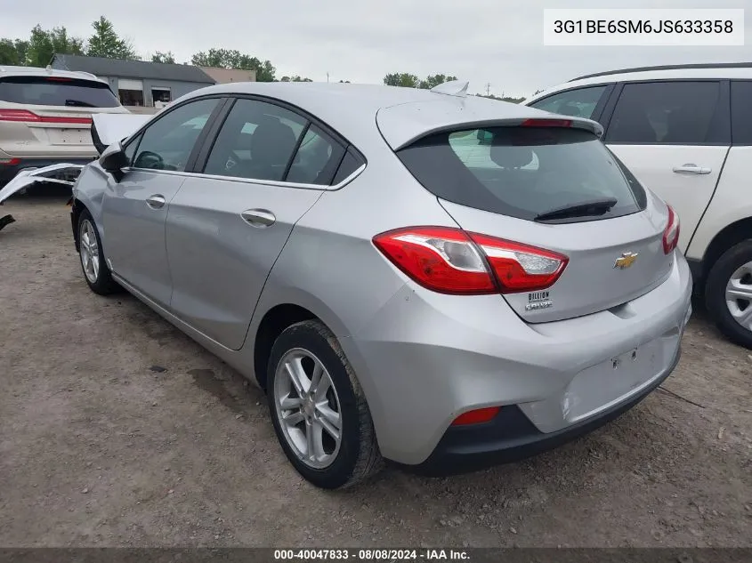 3G1BE6SM6JS633358 2018 Chevrolet Cruze Lt Auto