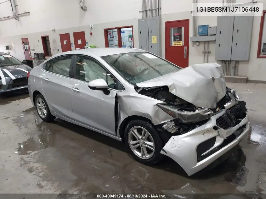 2018 Chevrolet Cruze Lt Auto VIN: 1G1BE5SM1J7106448 Lot: 40049174