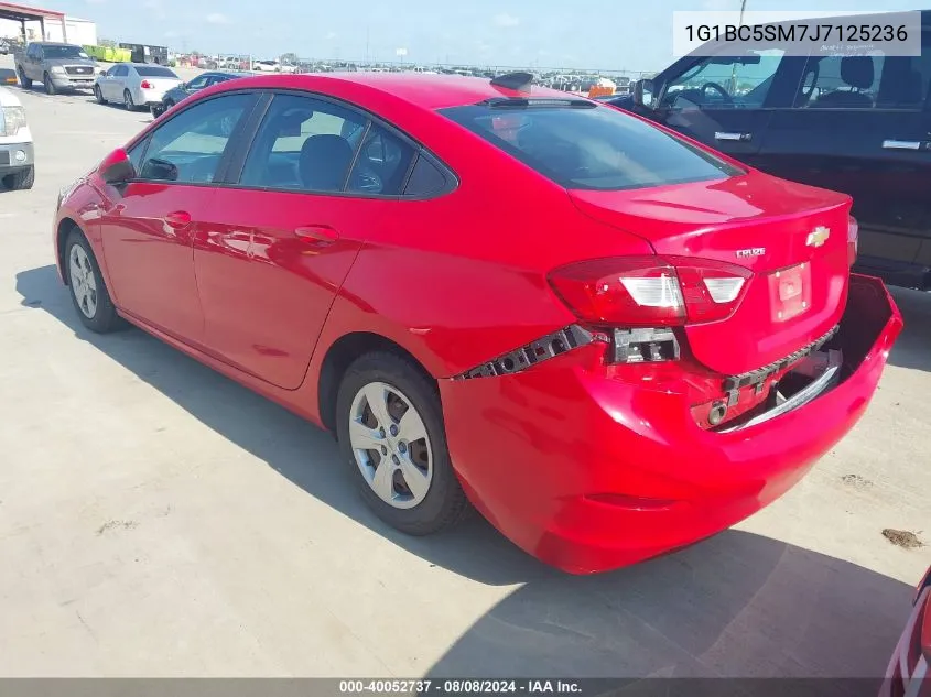 1G1BC5SM7J7125236 2018 Chevrolet Cruze Ls Auto