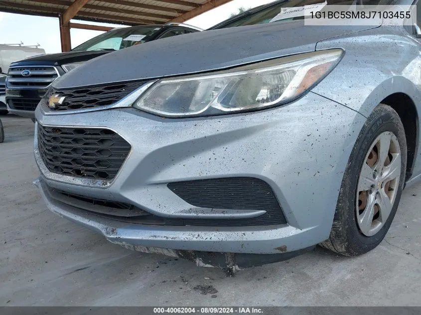 1G1BC5SM8J7103455 2018 Chevrolet Cruze Ls Auto