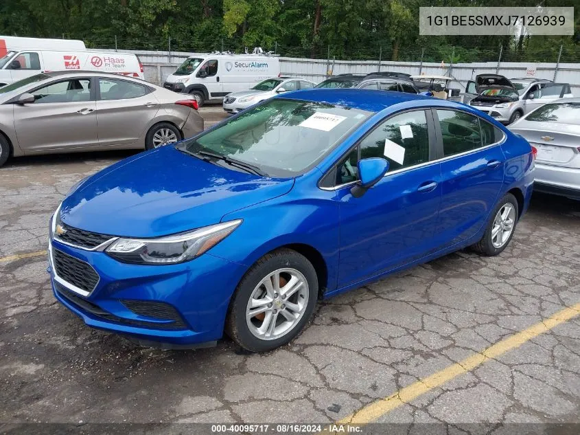 2018 Chevrolet Cruze Lt Auto VIN: 1G1BE5SMXJ7126939 Lot: 40095717