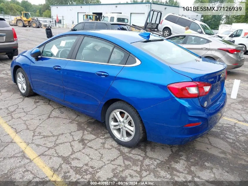 1G1BE5SMXJ7126939 2018 Chevrolet Cruze Lt Auto