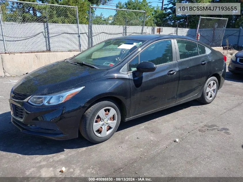 1G1BC5SM4J7193655 2018 Chevrolet Cruze Ls Auto