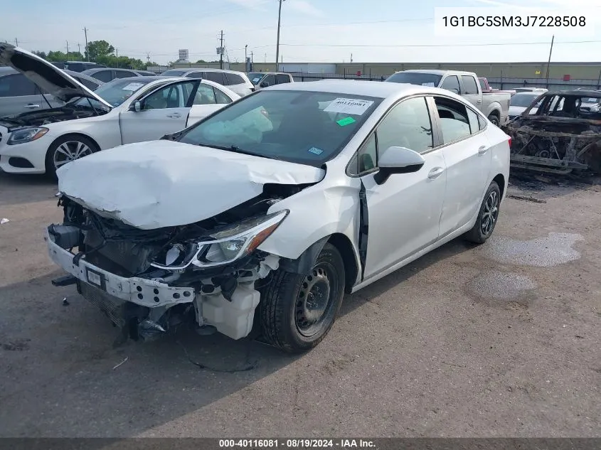 1G1BC5SM3J7228508 2018 Chevrolet Cruze Ls Auto