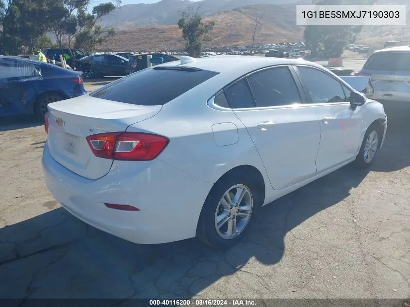 1G1BE5SMXJ7190303 2018 Chevrolet Cruze Lt Auto