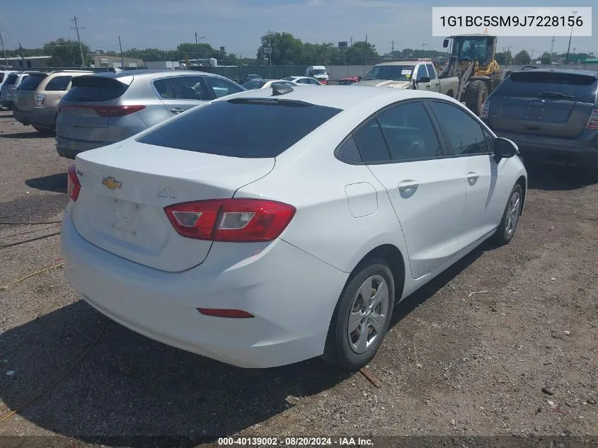 1G1BC5SM9J7228156 2018 Chevrolet Cruze Ls Auto