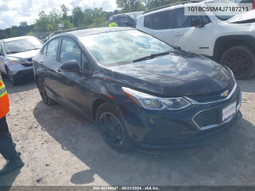 2018 Chevrolet Cruze Ls Auto VIN: 1G1BC5SM4J7187211 Lot: 40149047