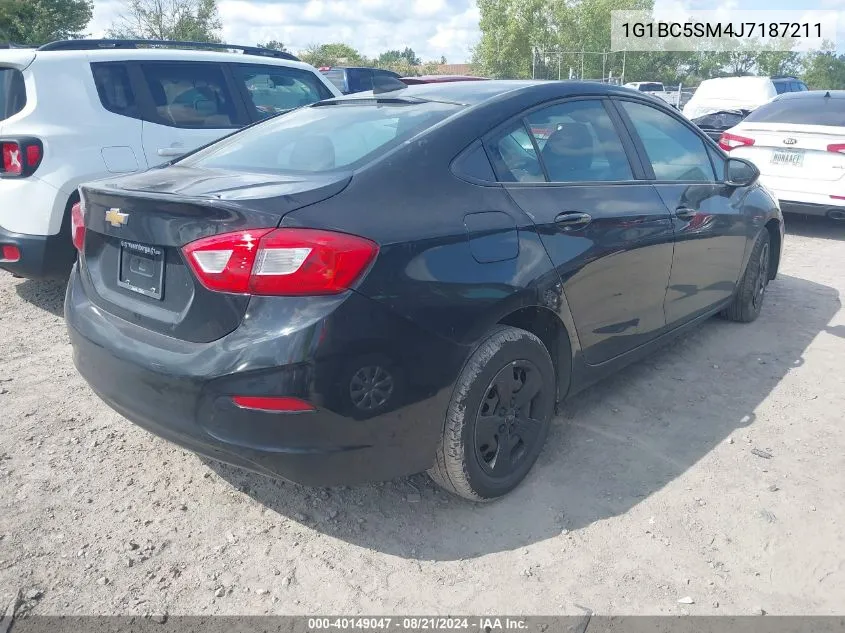 1G1BC5SM4J7187211 2018 Chevrolet Cruze Ls Auto