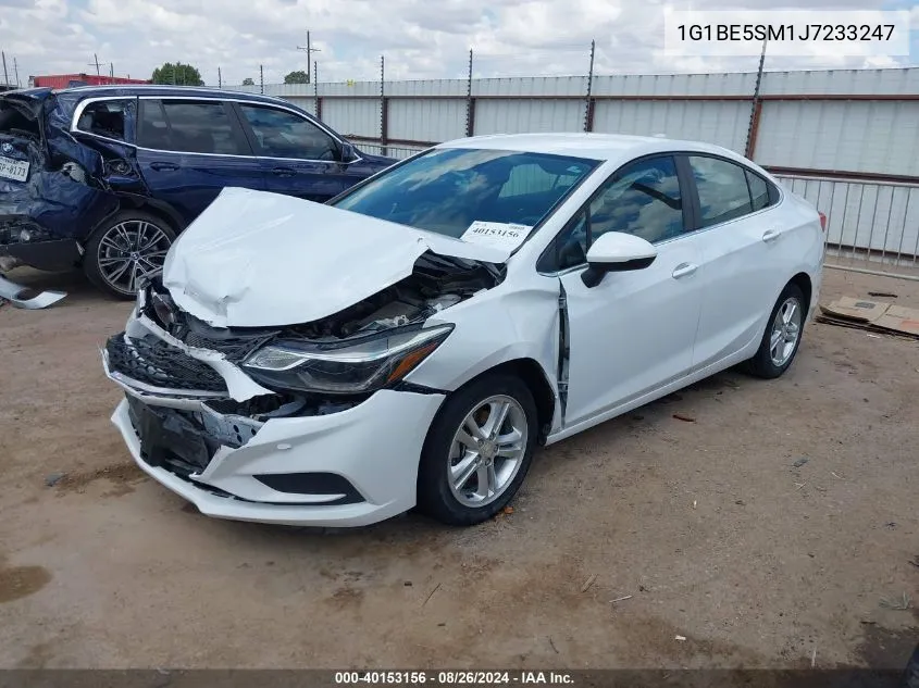 1G1BE5SM1J7233247 2018 Chevrolet Cruze Lt Auto