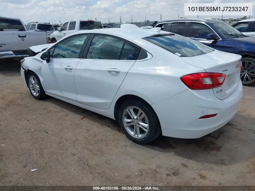 1G1BE5SM1J7233247 2018 Chevrolet Cruze Lt Auto