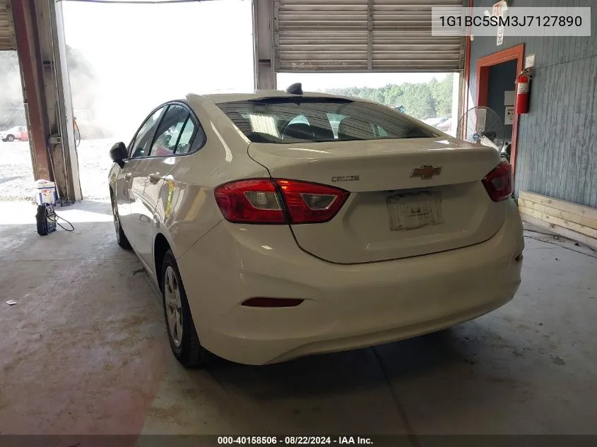 1G1BC5SM3J7127890 2018 Chevrolet Cruze Ls Auto