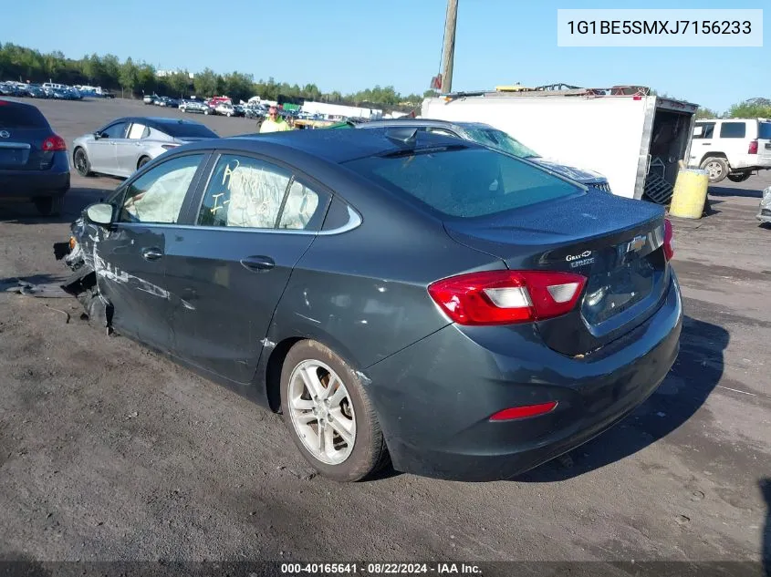 2018 Chevrolet Cruze Lt Auto VIN: 1G1BE5SMXJ7156233 Lot: 40165641