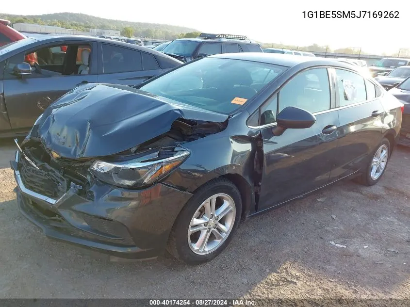 2018 Chevrolet Cruze Lt Auto VIN: 1G1BE5SM5J7169262 Lot: 40174254