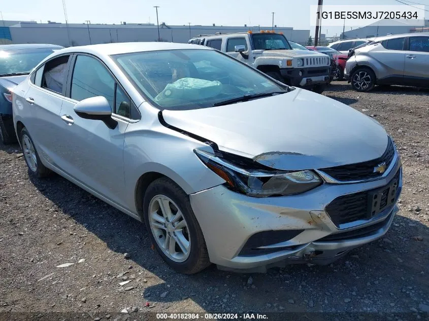 2018 Chevrolet Cruze Lt Auto VIN: 1G1BE5SM3J7205434 Lot: 40182984