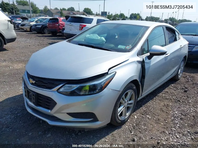 1G1BE5SM3J7205434 2018 Chevrolet Cruze Lt Auto