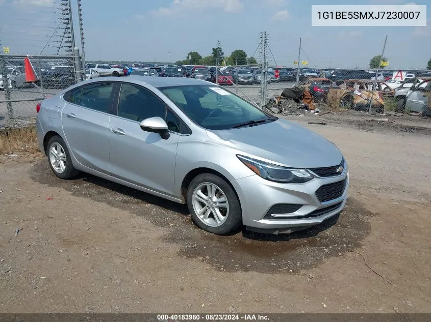 1G1BE5SMXJ7230007 2018 Chevrolet Cruze Lt Auto