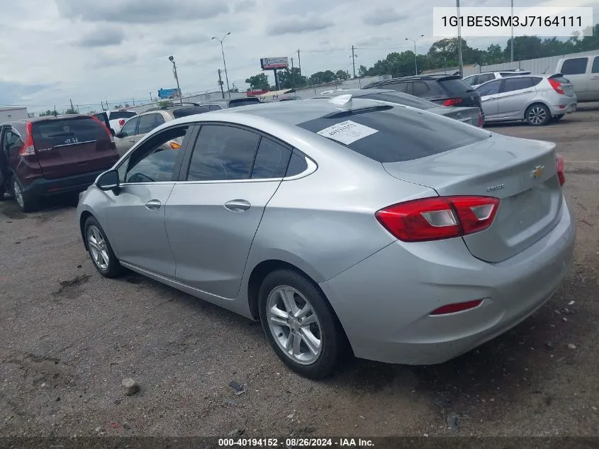 2018 Chevrolet Cruze Lt Auto VIN: 1G1BE5SM3J7164111 Lot: 40194152