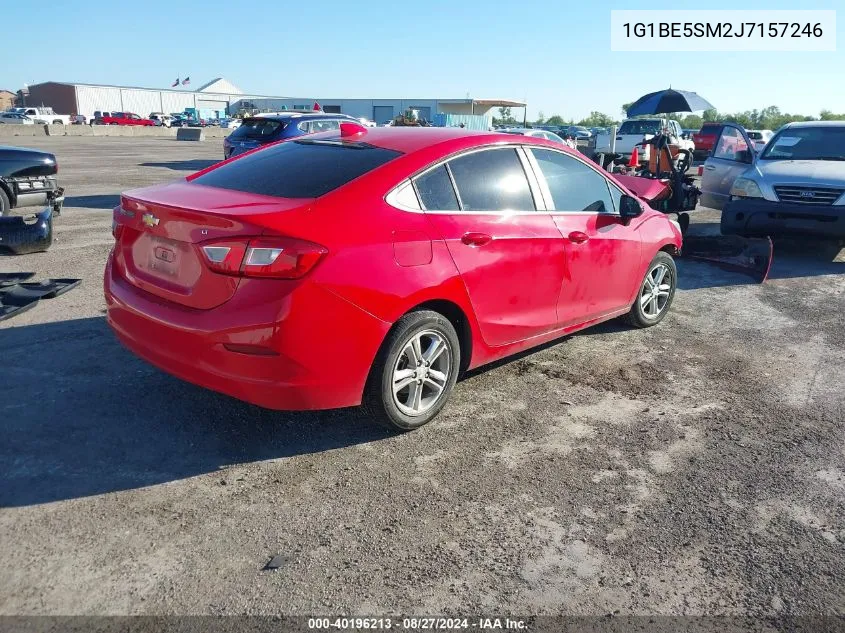 1G1BE5SM2J7157246 2018 Chevrolet Cruze Lt Auto