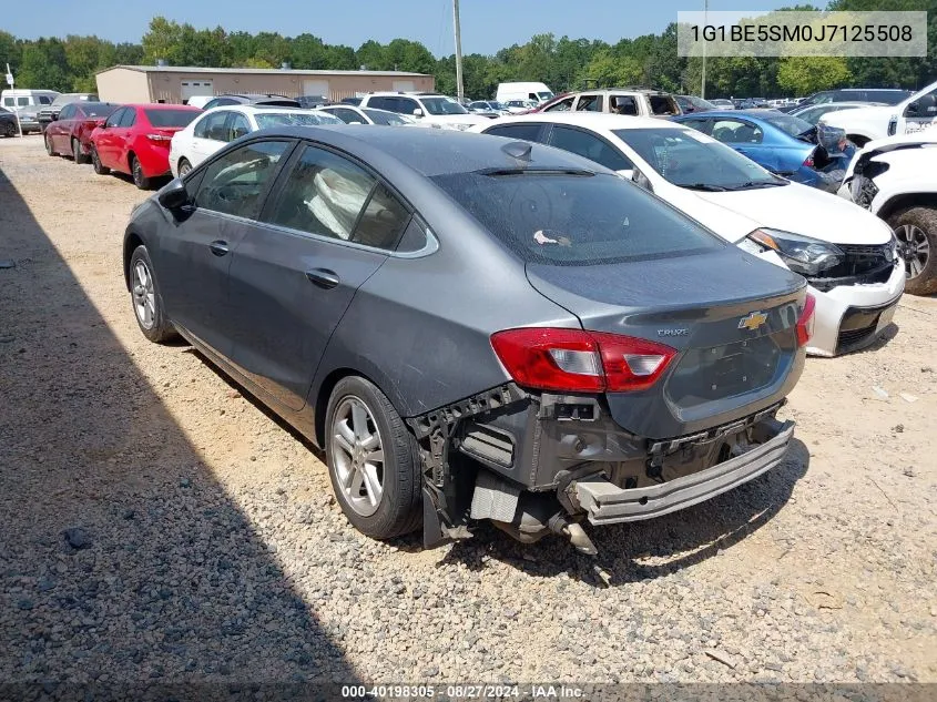 2018 Chevrolet Cruze Lt Auto VIN: 1G1BE5SM0J7125508 Lot: 40198305